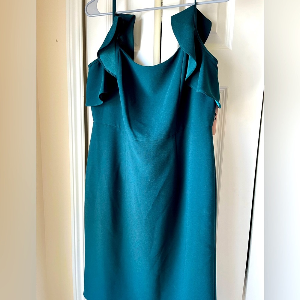 Evergreen Nanette Lepore Dress - Women Size 10 - NEW WITH TAGS